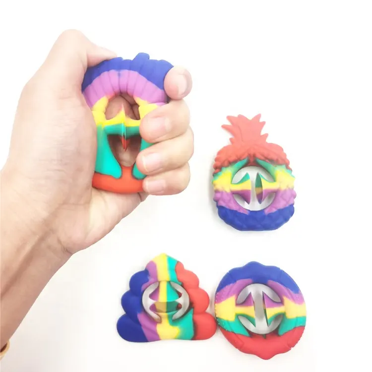 Pineapple Hand Grip Snap Fidget Toys