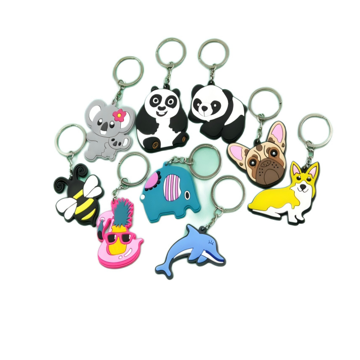 Custom PVC Cartoon key chain 2D 3D Keychain