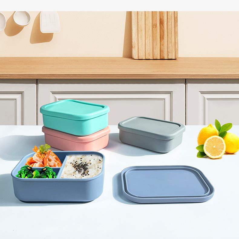 3-Compartment  Leakproof Bento Box for Kids and Adults