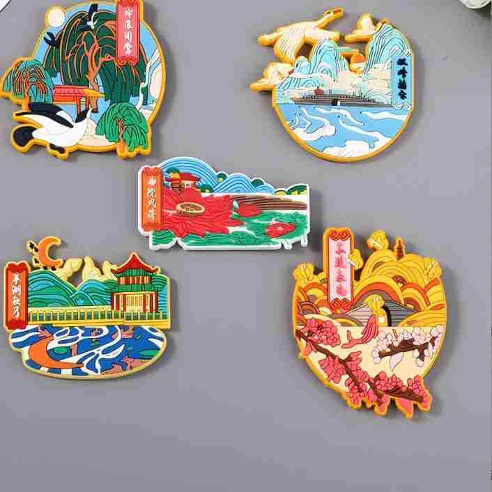 PVC Refrigerator Magnets For Home Kitchen Decoration Message Reminders