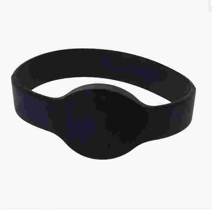 215mm RFID Silicone Wristband 13.56MHZ IC Proximity Card ID Wrist Band